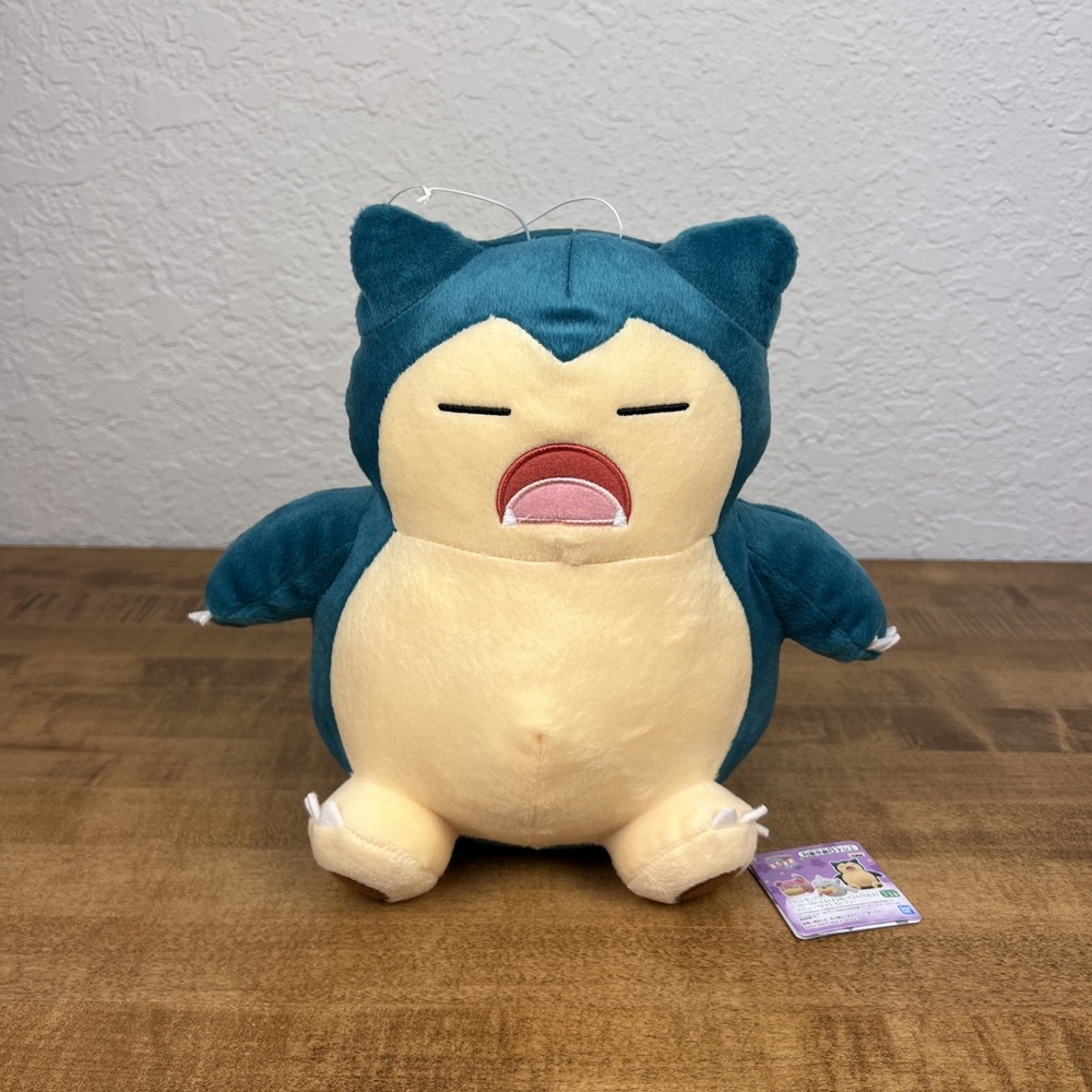 Snorlax Pokemon Bandai Spirits Banpresto 2019 Plush w/ Tag Japan